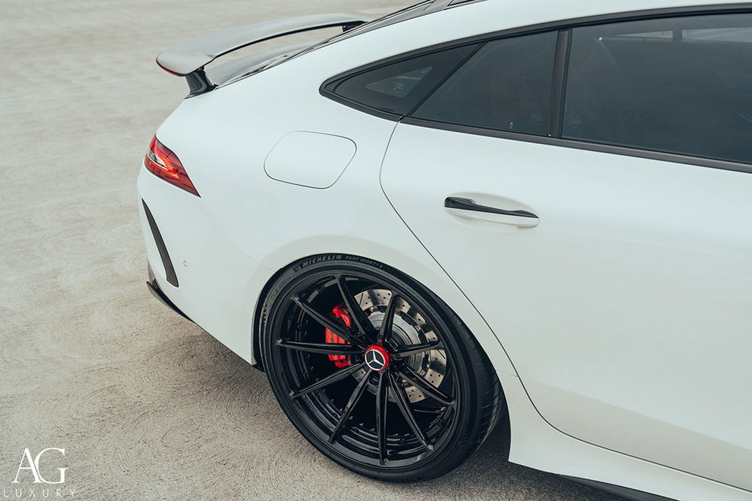 Mercedes-AMG GT 63 S 4-Door Coupe on custom forged wheels
