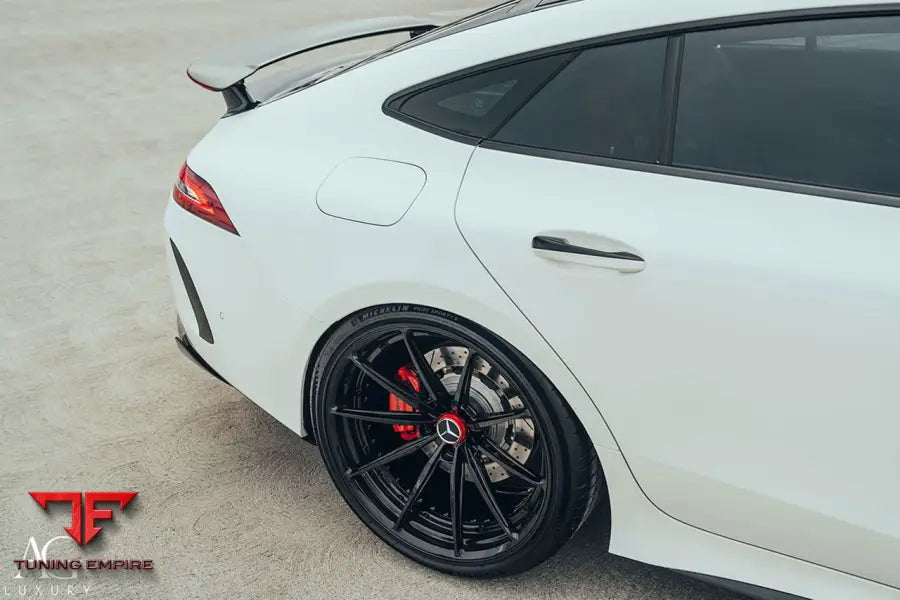 Mercedes-AMG GT 63 S 4-Door Coupe on custom forged wheels