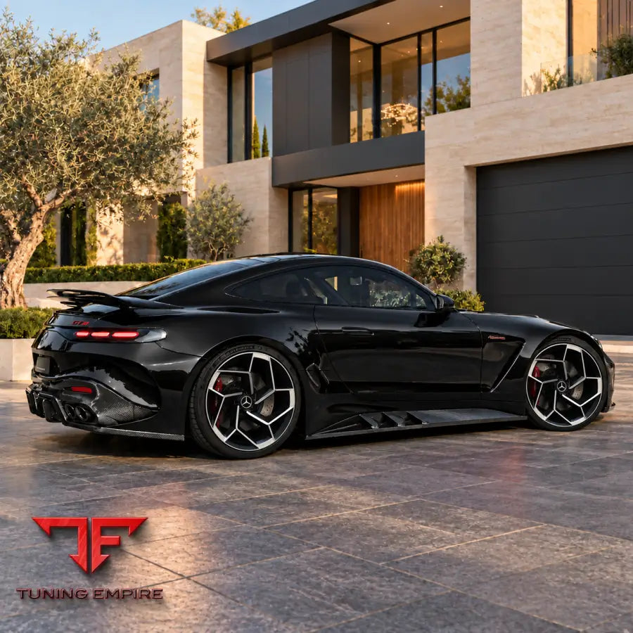 MERCEDES AMG GT c192 WIDEBODY KIT WITH CUSTOM FORGED RAZOR WHEELS