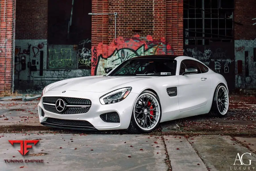 Mercedes-AMG GT on custom forged wheels