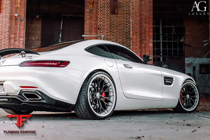 Mercedes-AMG GT on custom forged wheels