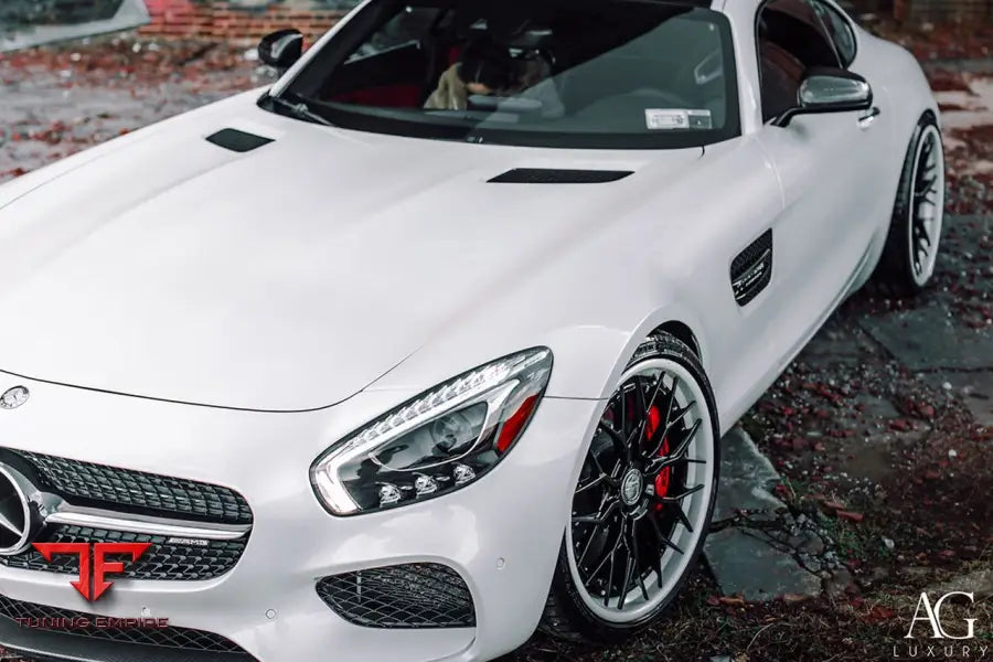 Mercedes-AMG GT on custom forged wheels