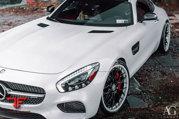 Mercedes-AMG GT on custom forged wheels