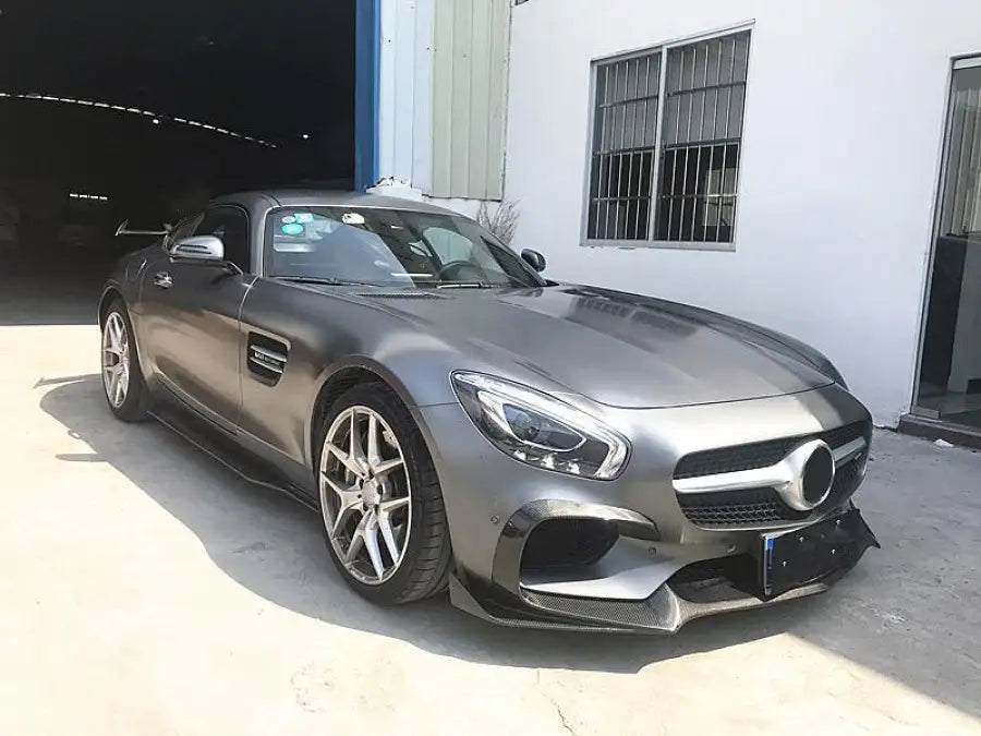MERCEDES AMG GT/ GTS CARBON FRONT LIP SET AND SIDE SKIRTS