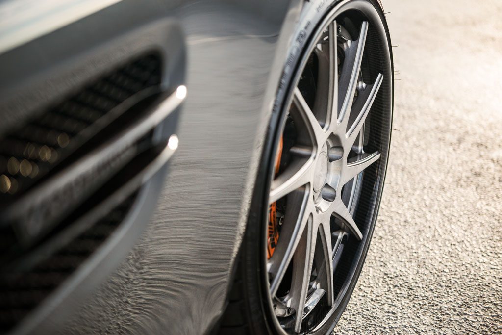 MERCEDES-AMG GT S on custom forged wheels