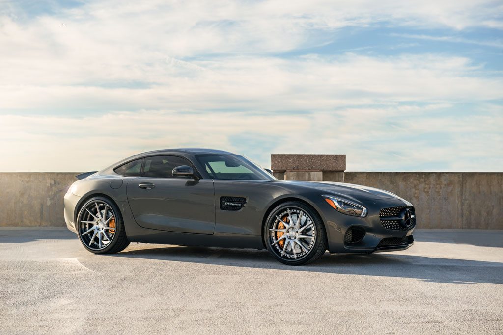 MERCEDES-AMG GT S on custom forged wheels