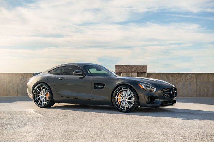 MERCEDES-AMG GT S on custom forged wheels