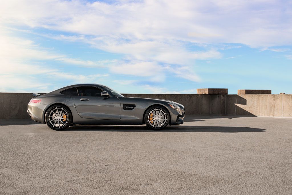 MERCEDES-AMG GT S on custom forged wheels