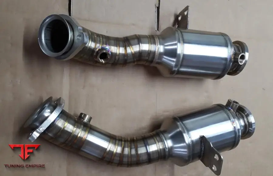 MERCEDES AMG M276(OPF) (W213 C238 W205 400/450/43) (LEFT HAND DRIVE ONLY) TITANIUM CATLESS DOWNPIPE