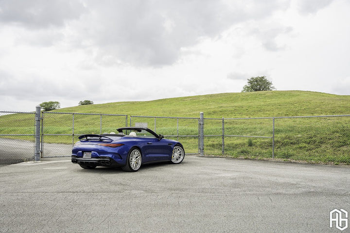 Mercedes-AMG SL55 on custom forged wheels