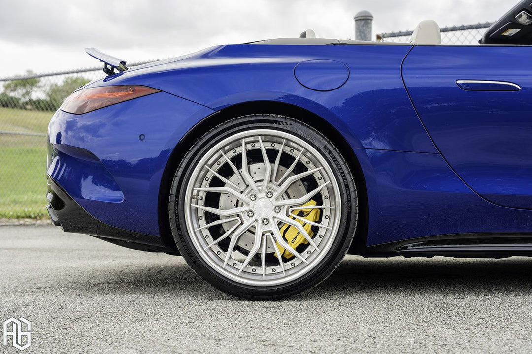 Mercedes-AMG SL55 on custom forged wheels