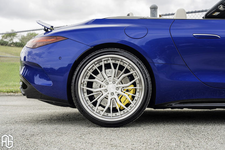 Mercedes-AMG SL55 on custom forged wheels