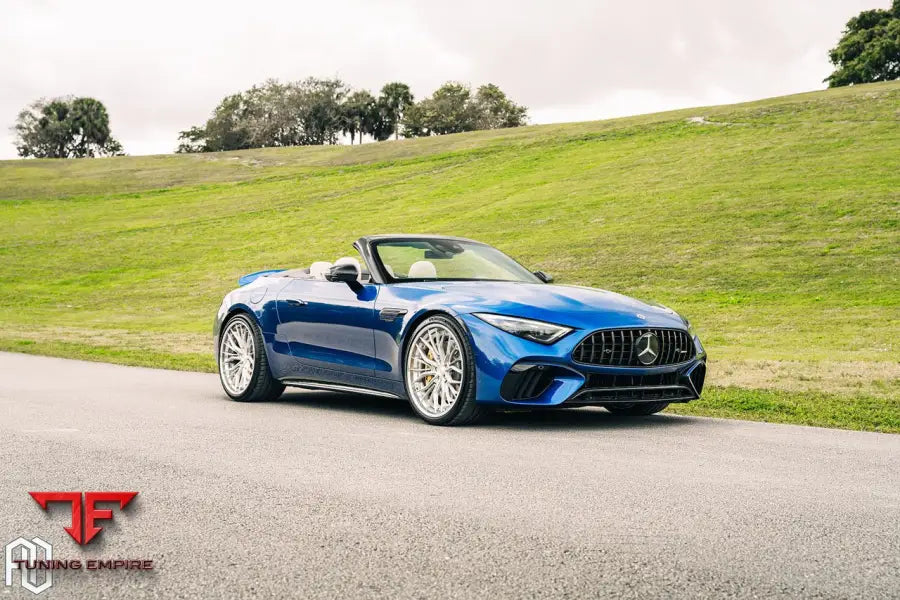 Mercedes-AMG SL55 on custom forged wheels
