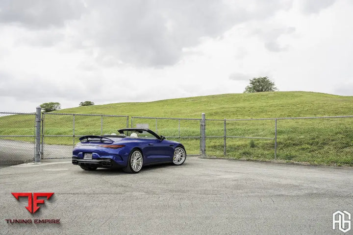 Mercedes-AMG SL55 on custom forged wheels