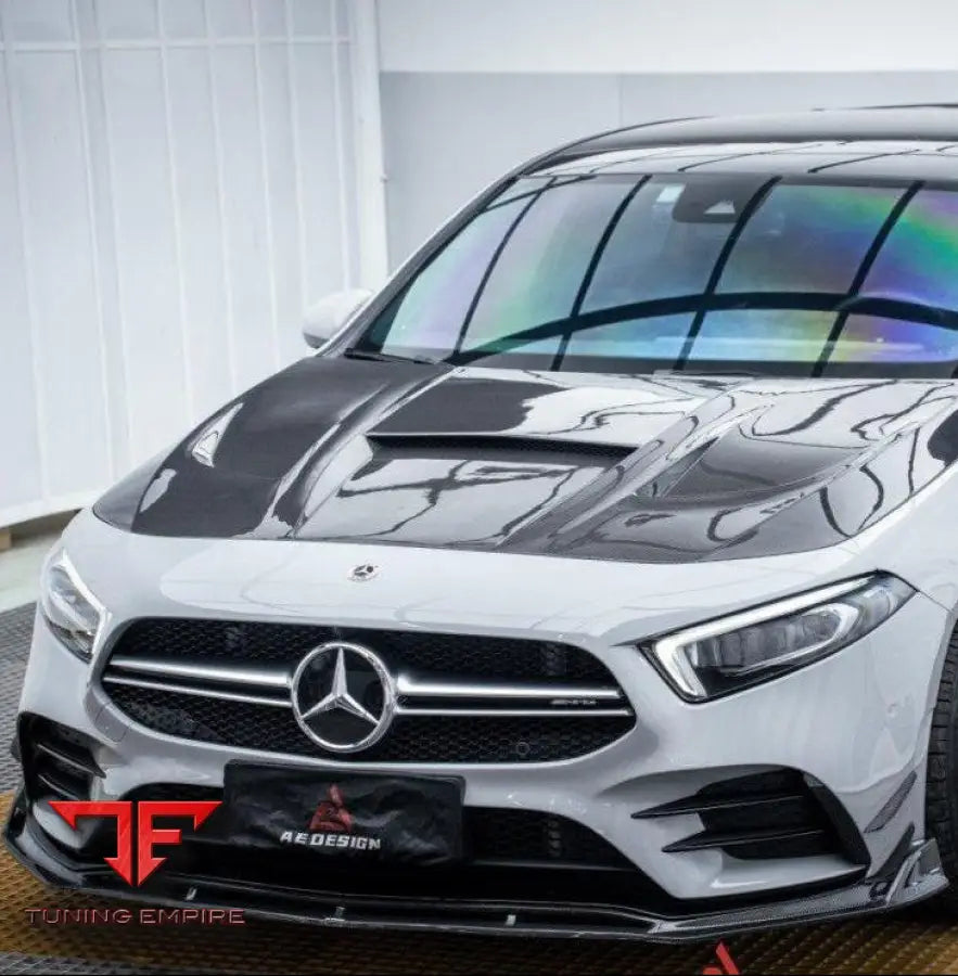 Mercedes A-Class W177 carbon front lip