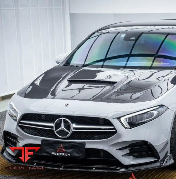 Mercedes A-Class W177 carbon front lip
