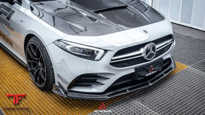 MERCEDES BENZ A-CLASS A220 PRE-FACELIFT A35 A35L W177 2019-ON AE FRONT CANARDS - Body Trim