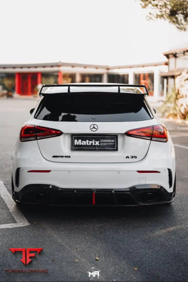 MERCEDES BENZ A-CLASS A45/A35/A250/A220 W177 2019-ON AE REAR DIFFUSER - Rear Diffuser