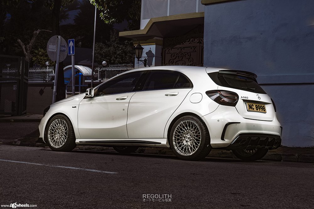 MERCEDES-BENZ A250 on custom forged wheels
