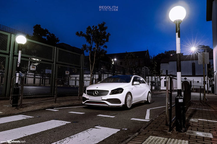 MERCEDES-BENZ A250 on custom forged wheels