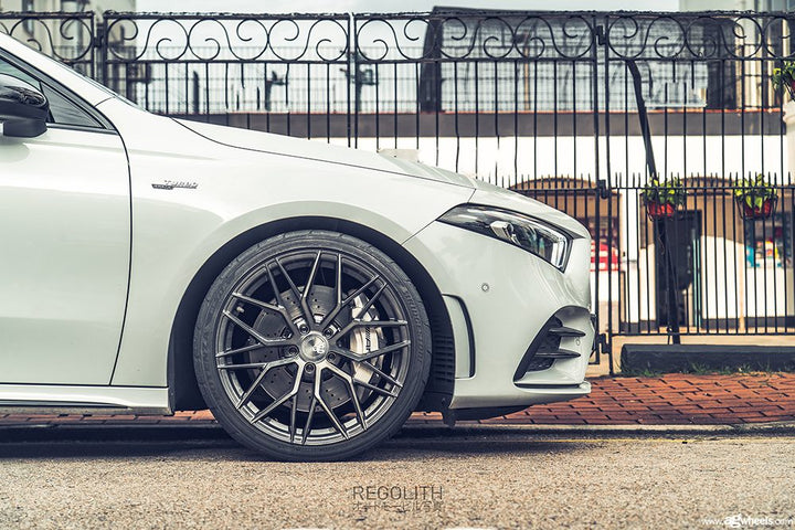 MERCEDES-BENZ A35 AMG on custom forged wheels