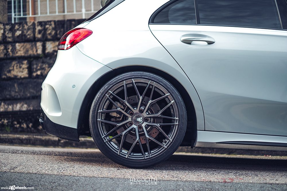 MERCEDES-BENZ A35 AMG on custom forged wheels