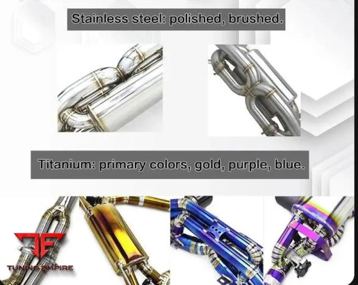MERCEDES-BENZ A45 AMG 2.0T CATBACK EXHAUST WITH DOWNPIPES 2014-2023