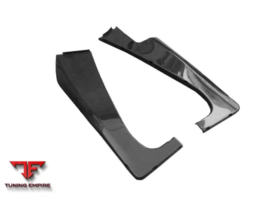 MERCEDES BENZ AMG GT & GTS AUTOCLAVE CARBON FIBER RADIATOR COVER REPALCEMENT BSD