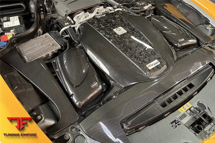 MERCEDES BENZ AMG GT & GTS AUTOCLAVE CARBON FIBER RADIATOR COVER REPALCEMENT BSD