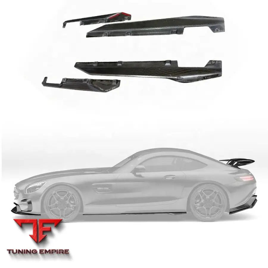 MERCEDES BENZ AMG GT GTS C190 CARBON FIBER PARTS