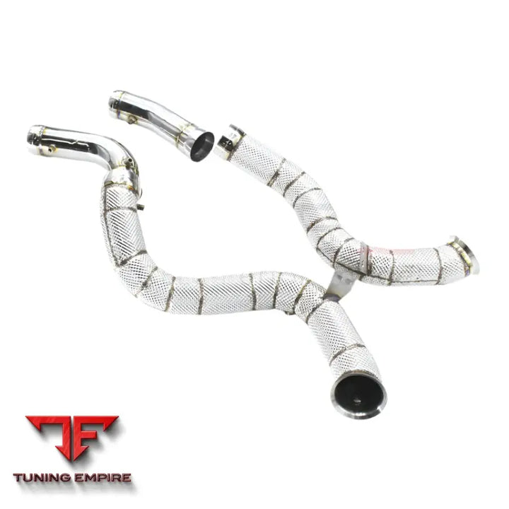 MERCEDES BENZ AMG GT GTS C190 DOWNPIPE CATBACK EXHAUST SYSTEM