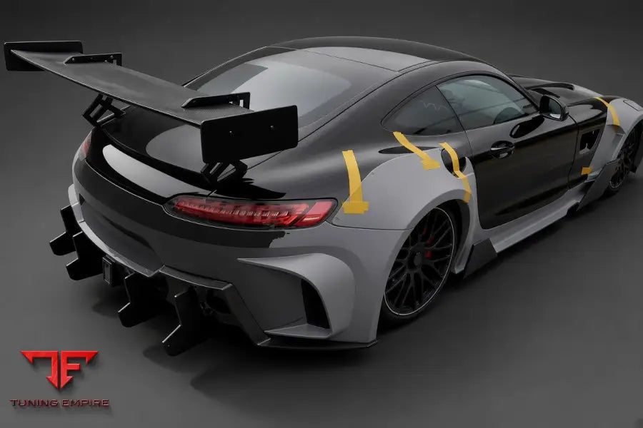 MERCEDES BENZ AMG GT GTS C190 UPGRADE TO GT3 STYLE 2015+