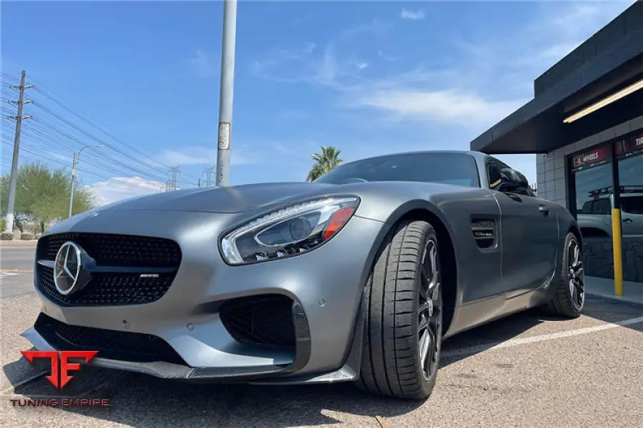 MERCEDES BENZ AMG GTGTS CARBON FIBER FRONT LIP BSD