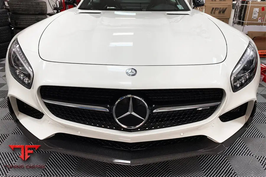 MERCEDES BENZ AMG GTGTS CARBON FIBER FRONT LIP BSD