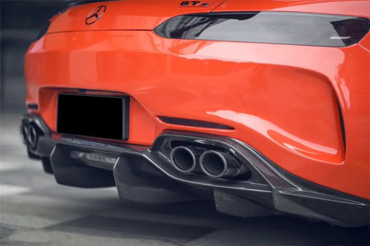 MERCEDES BENZ AMG GTGTS IMP CARBON FIBER REAR DIFFUSER BSD