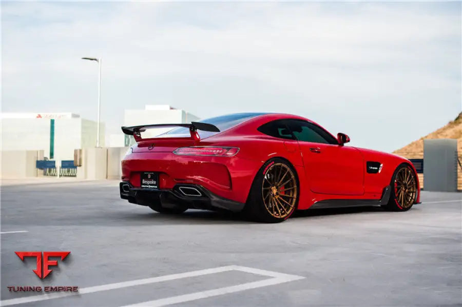 MERCEDES BENZ AMG GT & GTS & GTC COUPE ONLY IMP CARBON FIBER TRUNK SPOILER WING BSD