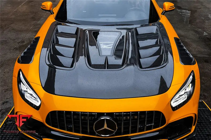 MERCEDES BENZ AMG GT & GTS & GTC & GTR IMPII PERFORMANCE CARBON FIBER HOOD BSD