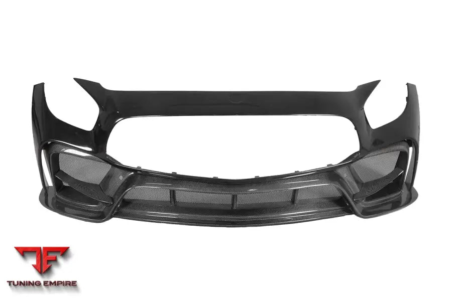 MERCEDES BENZ AMG GT GTS GTC IMP PERFORMANCE PARTIAL CARBON FIBER FRONT BUMPER BSD
