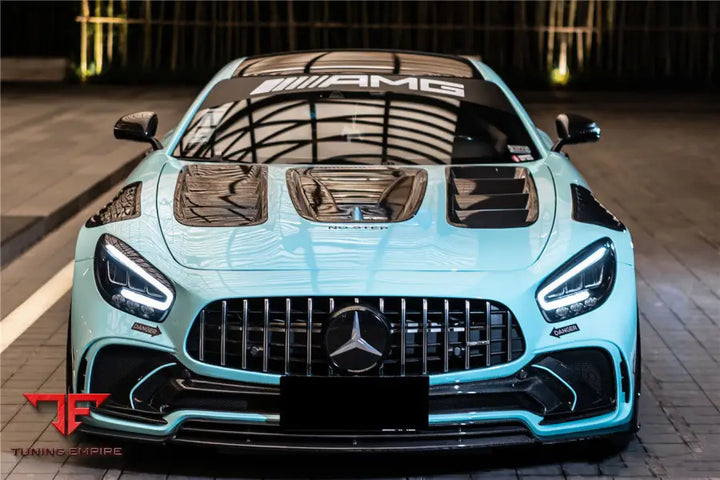 MERCEDES BENZ AMG GT & GTS & GTC IMPII PERFORMANCE PART CARBON FIBER FRONT BUMPER BSD