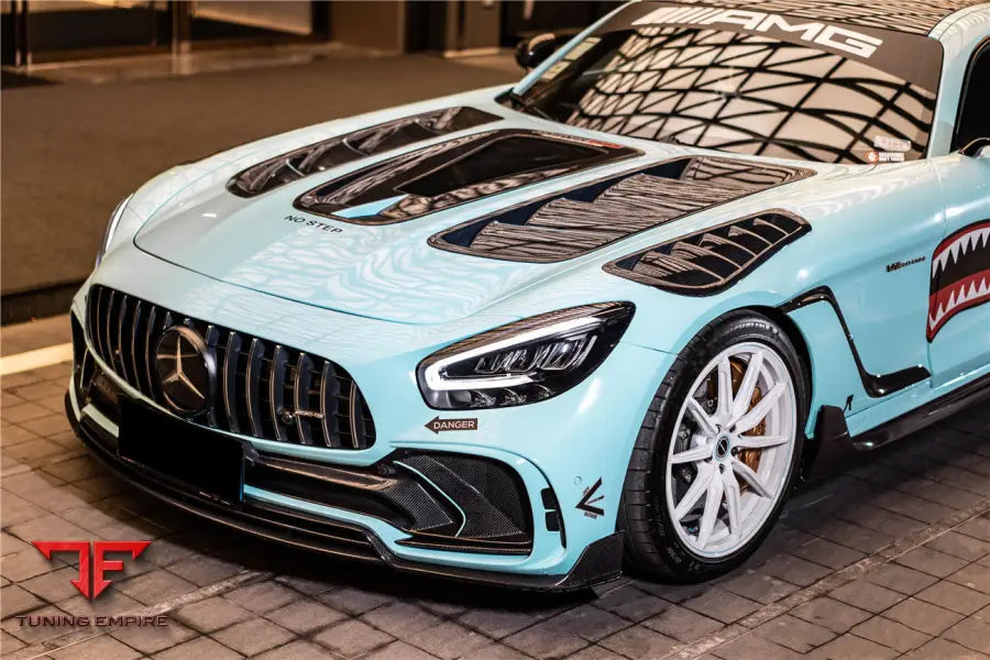 MERCEDES BENZ AMG GT & GTS & GTC IMPII PERFORMANCE PART CARBON FIBER FRONT BUMPER BSD