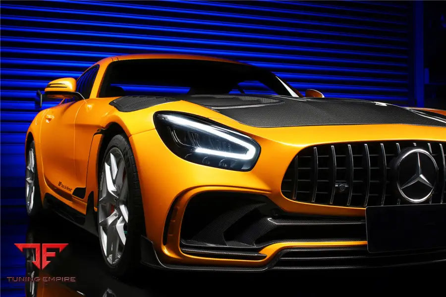 MERCEDES BENZ AMG GT & GTS & GTC IMPII PERFORMANCE PART CARBON FIBER FRONT BUMPER BSD