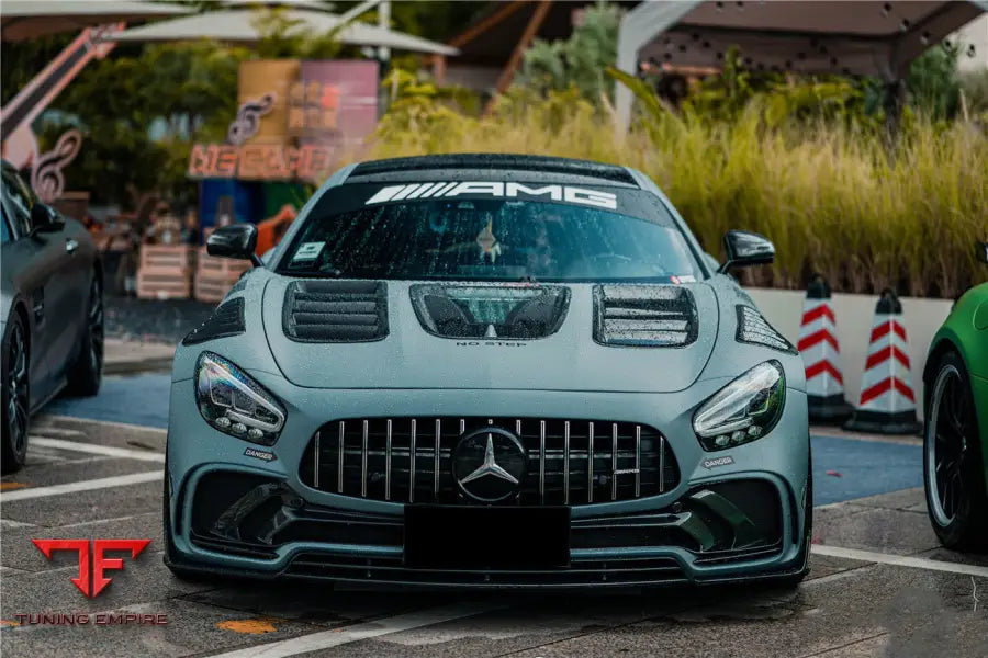 MERCEDES BENZ AMG GT & GTS & GTC IMPII PERFORMANCE PART CARBON FIBER FRONT BUMPER BSD