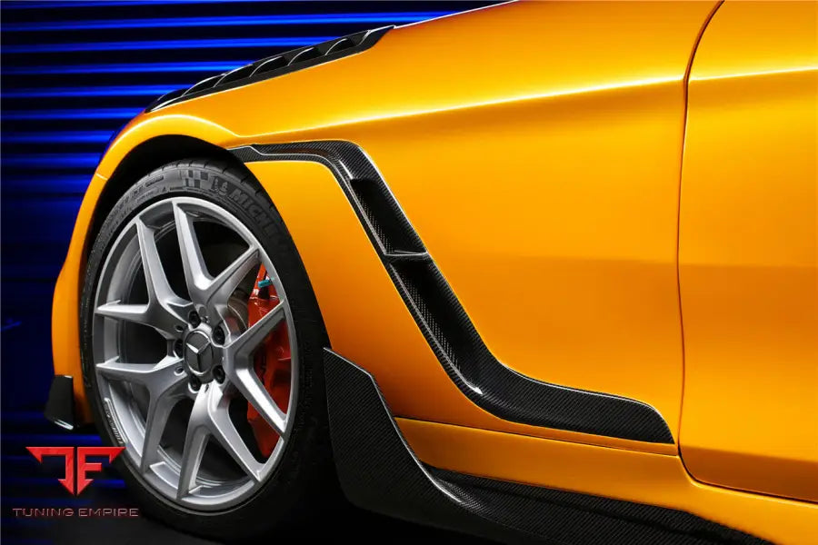 MERCEDES BENZ AMG GT & GTS & GTC IMPII PERFORMANCE PART CARBON FIBER FRONT FENDER BSD