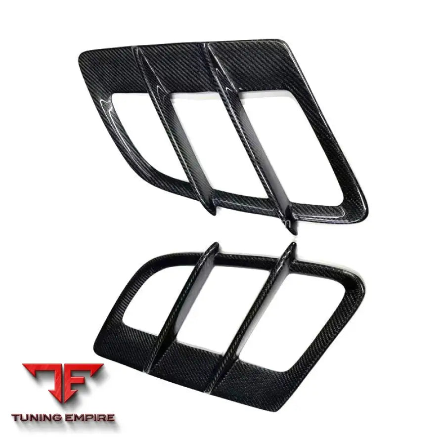 MERCEDES BENZ AMG GT GTS GTR CARBON FIBER ENGINE HOOD COVER VENTS