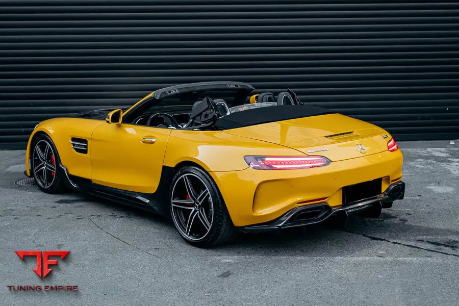 MERCEDES BENZ AMG GT GTS IMP PERFORMANCE PARTIAL CARBON FIBER SIDE SKIRTS BSD