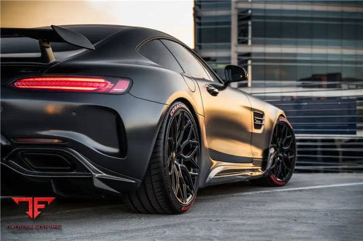 MERCEDES BENZ AMG GT GTS IMP PERFORMANCE PARTIAL CARBON FIBER SIDE SKIRTS BSD