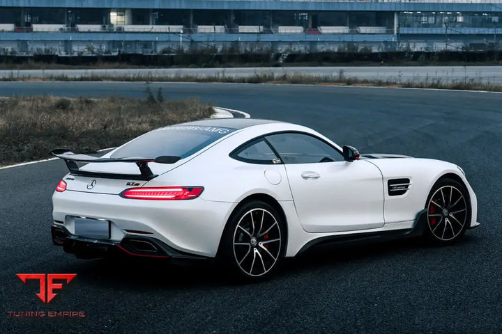 MERCEDES BENZ AMG GT GTS IMP PERFORMANCE PARTIAL CARBON FIBER SIDE SKIRTS BSD