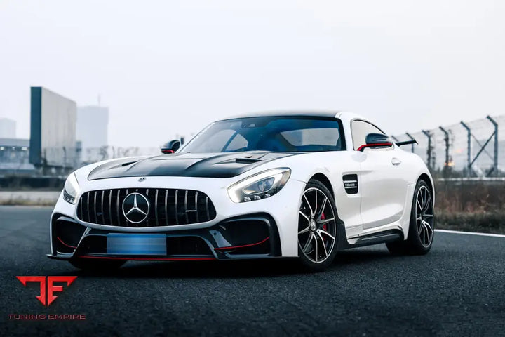 MERCEDES BENZ AMG GT GTS IMP PERFORMANCE PARTIAL CARBON FIBER SIDE SKIRTS BSD
