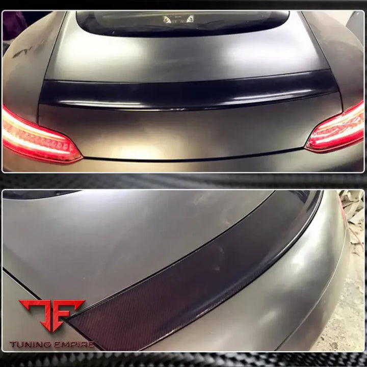 MERCEDES BENZ AMG GT/GT S C190 COUPE CARBON FIBER REAR TRUNK SPOILER 2015-2020Y