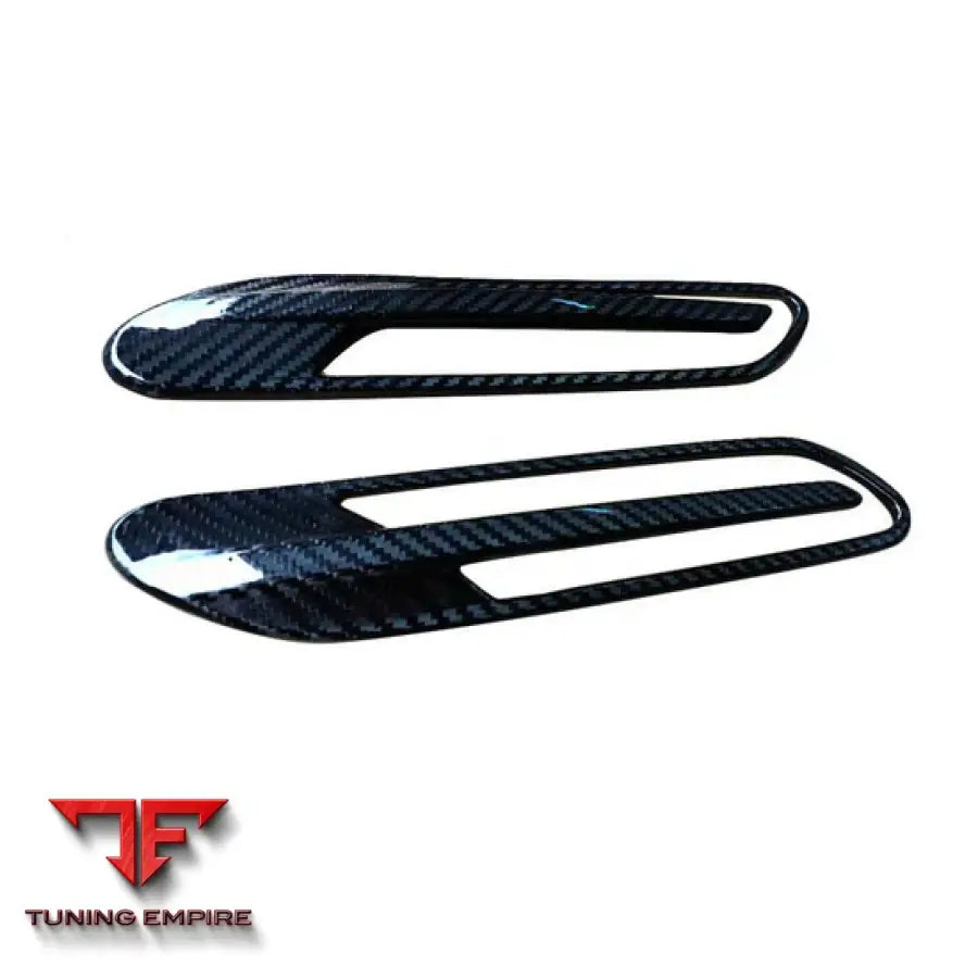 MERCEDES BENZ AMG GT43/GT50/GT53/GT63 S X290 SEDAN CARBON FIBER SIDE AIR FENDER VENT COVERS 2019-2021Y